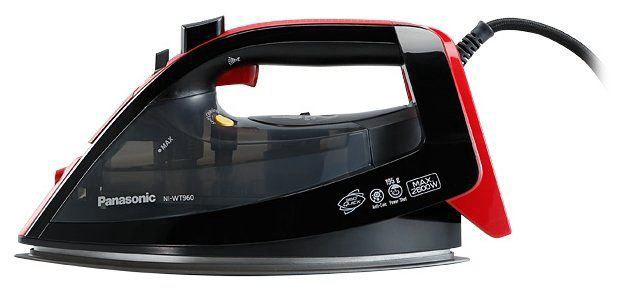 Утюг Panasonic NI-WT960RTW черно-красный купить,NaN