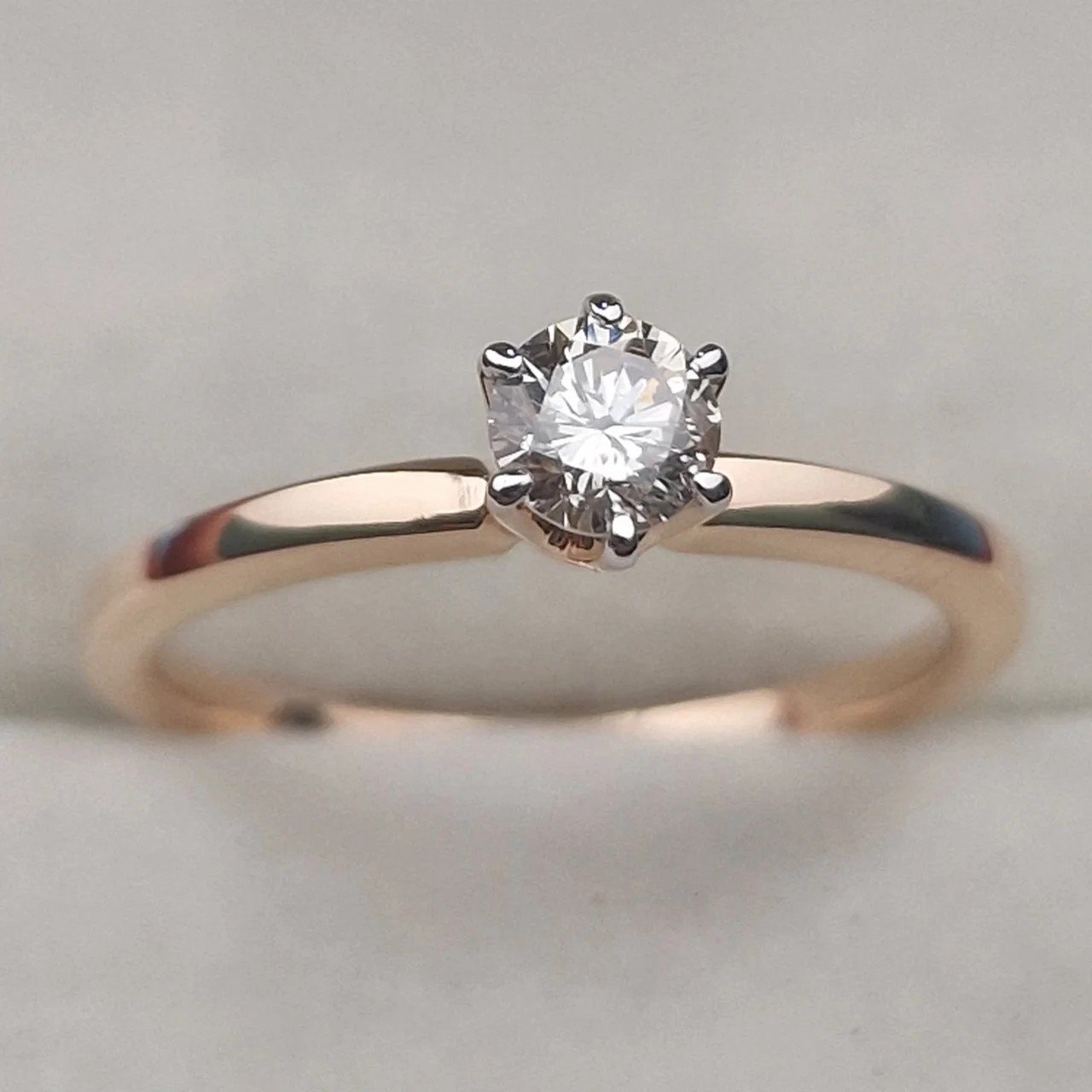 Кольцо Deimantas 106798256 17р 2,16гр 0,28ct. купить,NaN