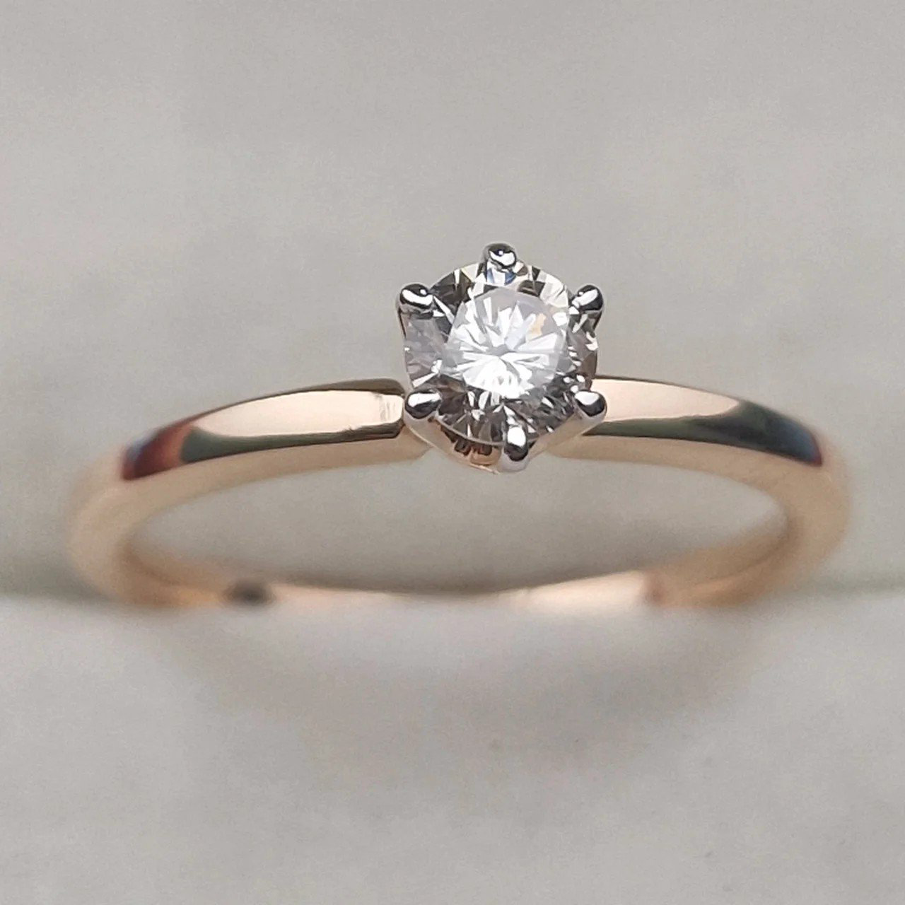 Кольцо Deimantas 106798256 17р 2,16гр 0,28ct. купить,NaN