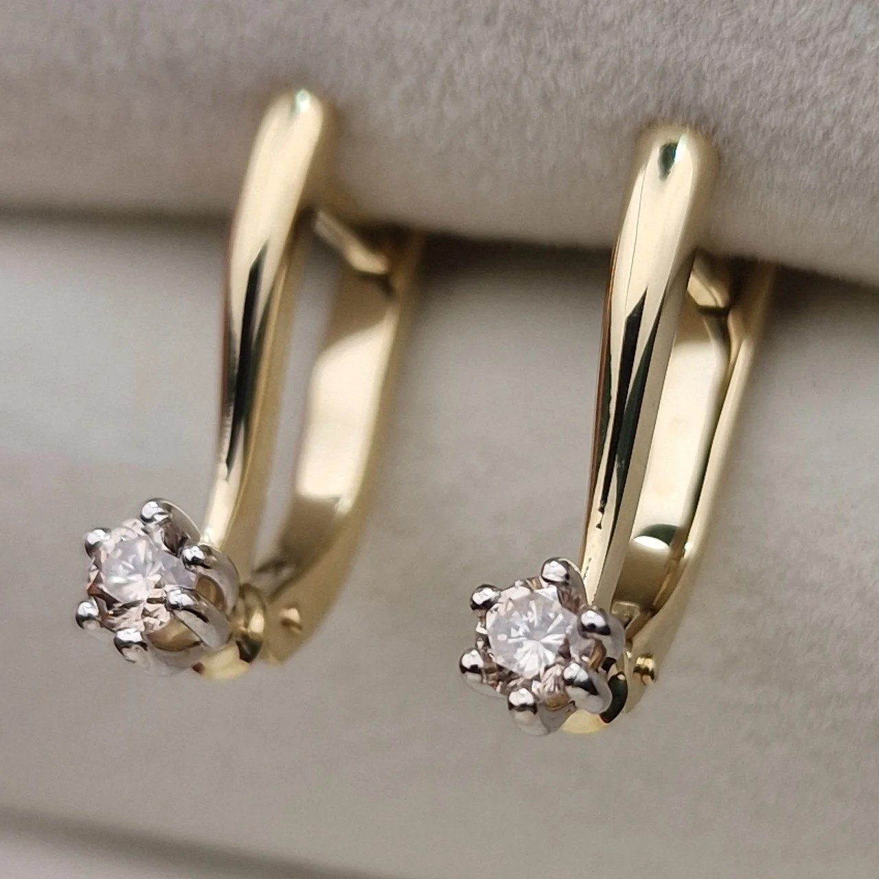 Серьги Deimantas 106481218 3,56гр 0,32ct. купить,NaN