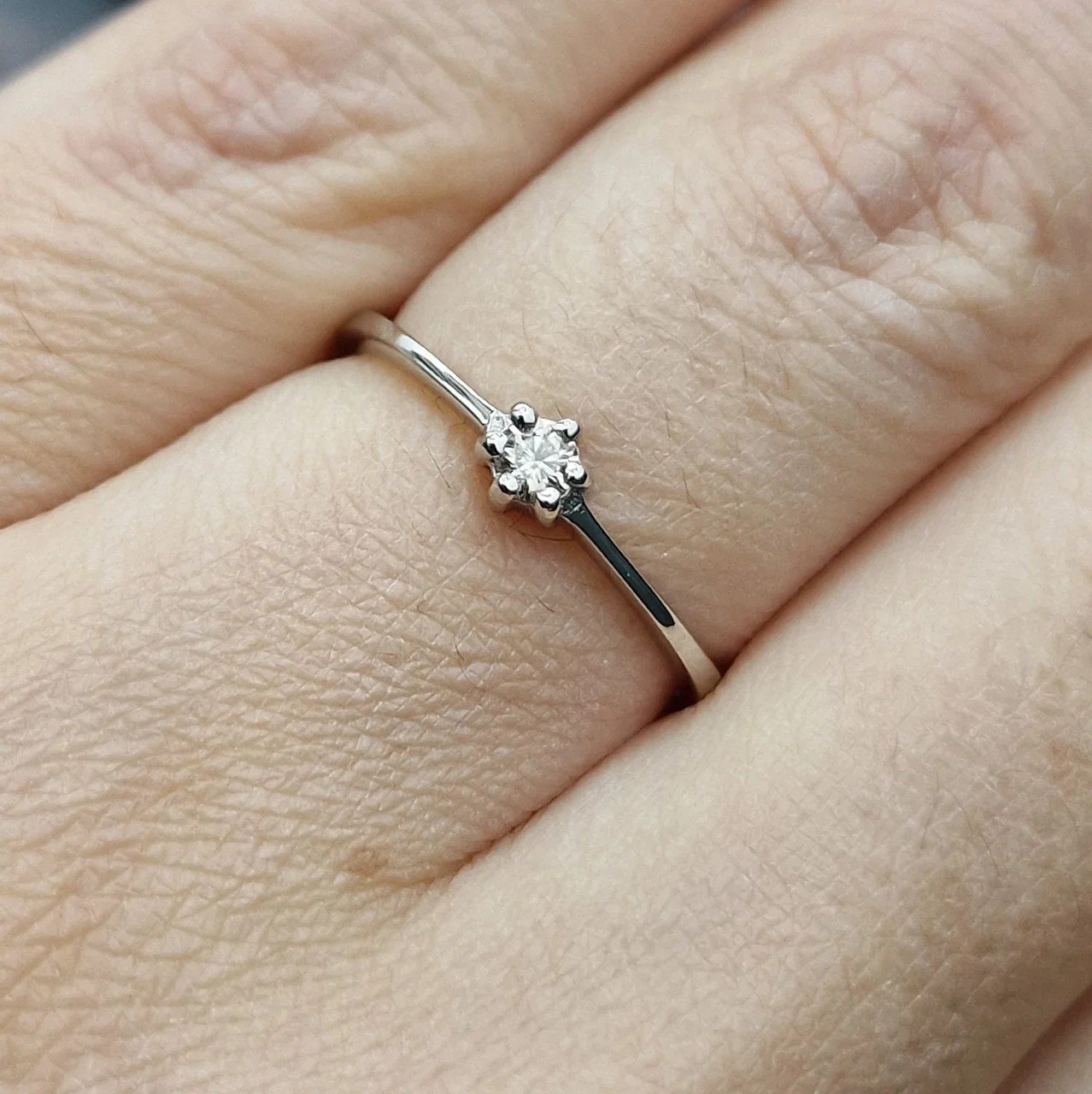 Кольцо Deimantas 106798199 17р 1,47гр 0,1ct. купить,NaN