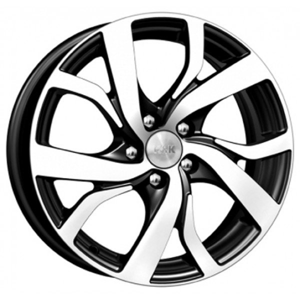 Диски K&K КС607 5x108 R16x6,5 CB63,35 ET50 палермо-оригинал алмаз черный купить,NaN