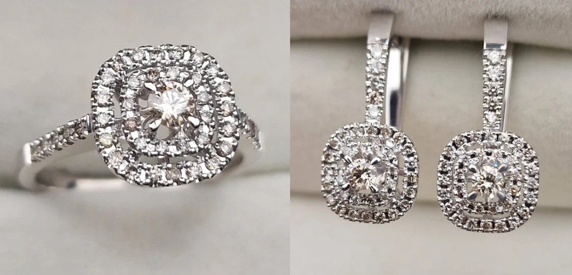 Комплект Deimantas 106738572 17р 49ct 0,97ct. купить,NaN