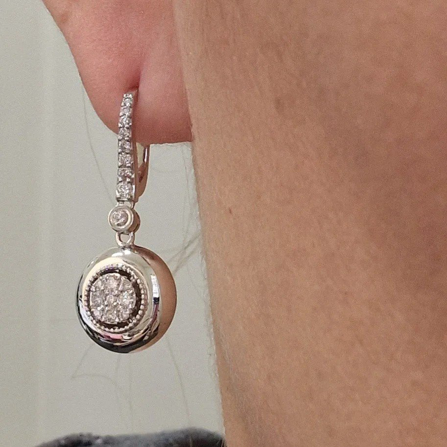 Серьги Deimantas 106724049 7,6гр 0,55ct. купить,NaN