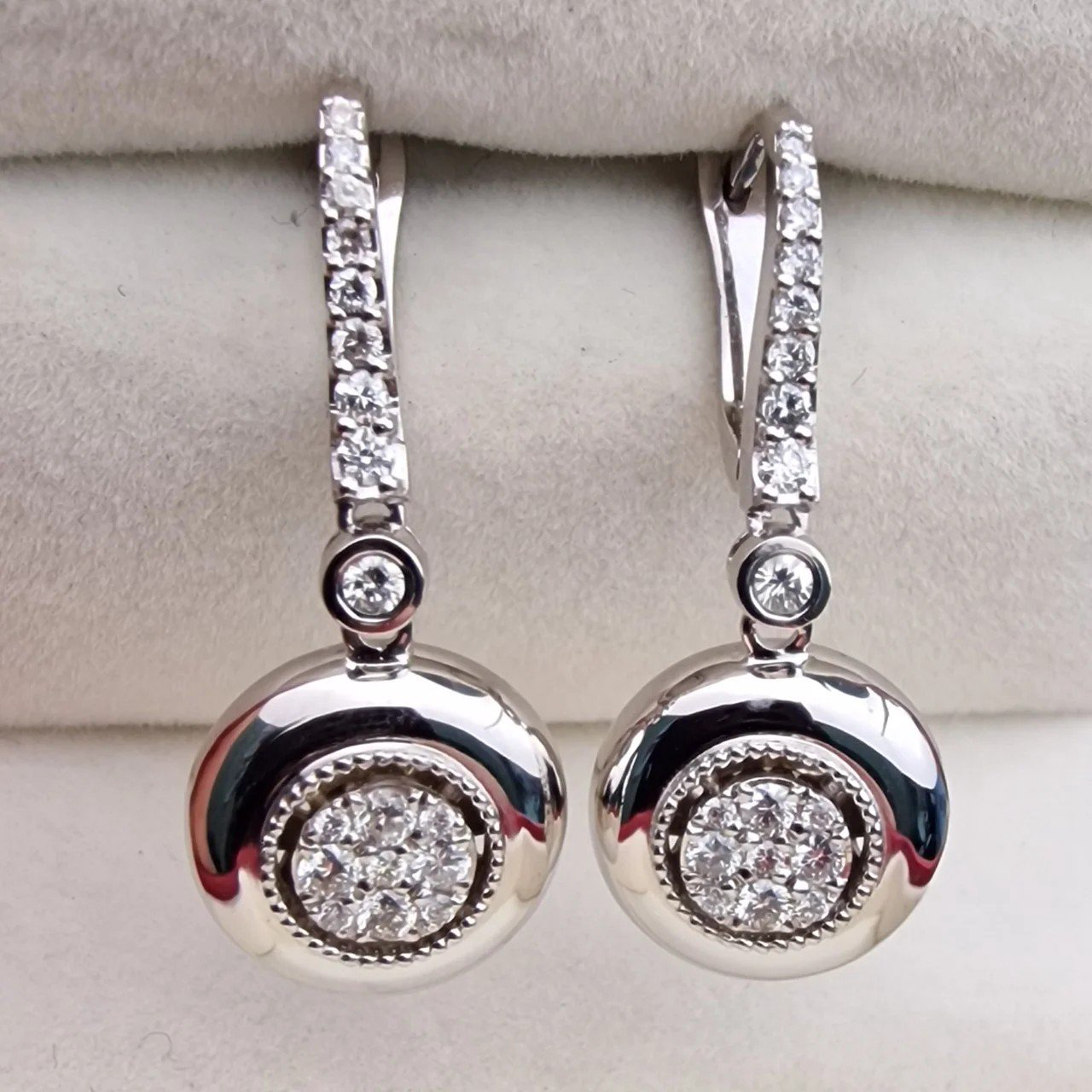 Серьги Deimantas 106724049 7,6гр 0,55ct. купить,NaN