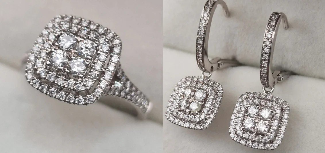 Комплект Deimantas 106621077 17р 0,60ct 1,02ct. купить,NaN