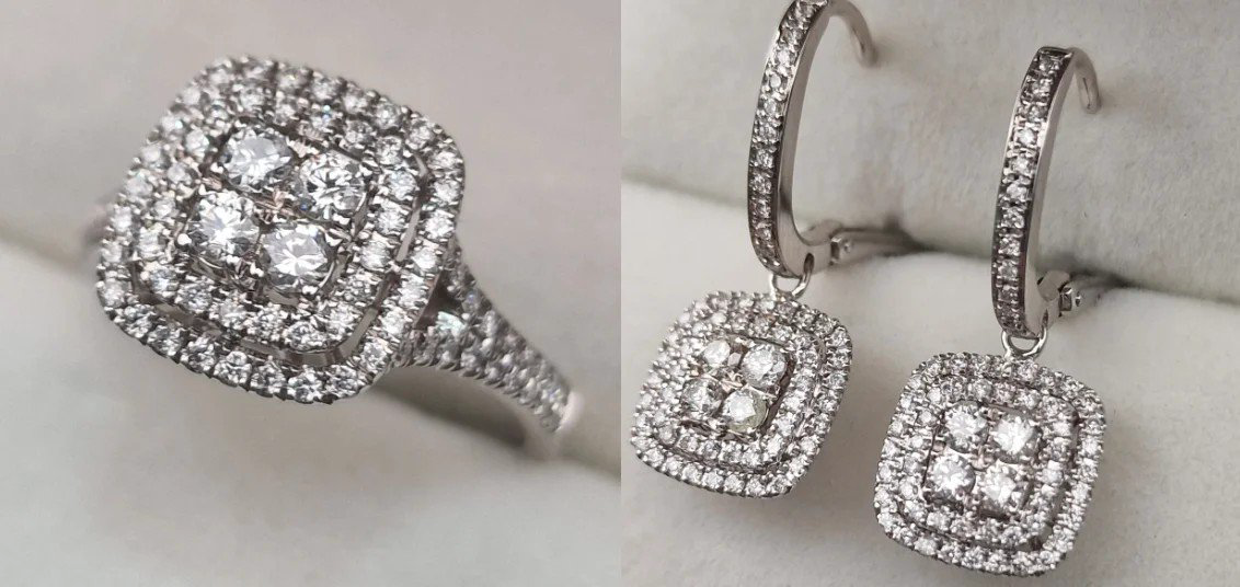 Комплект Deimantas 106621077 17р 0,60ct 1,02ct. купить,NaN