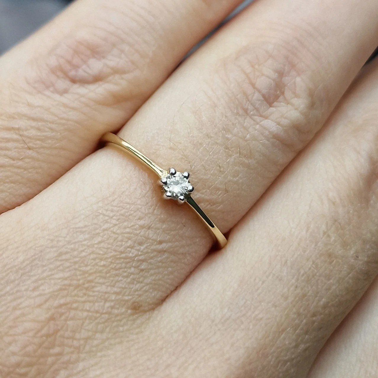 Кольцо Deimantas 106798107 17р 1,43гр 0,126ct. купить,NaN