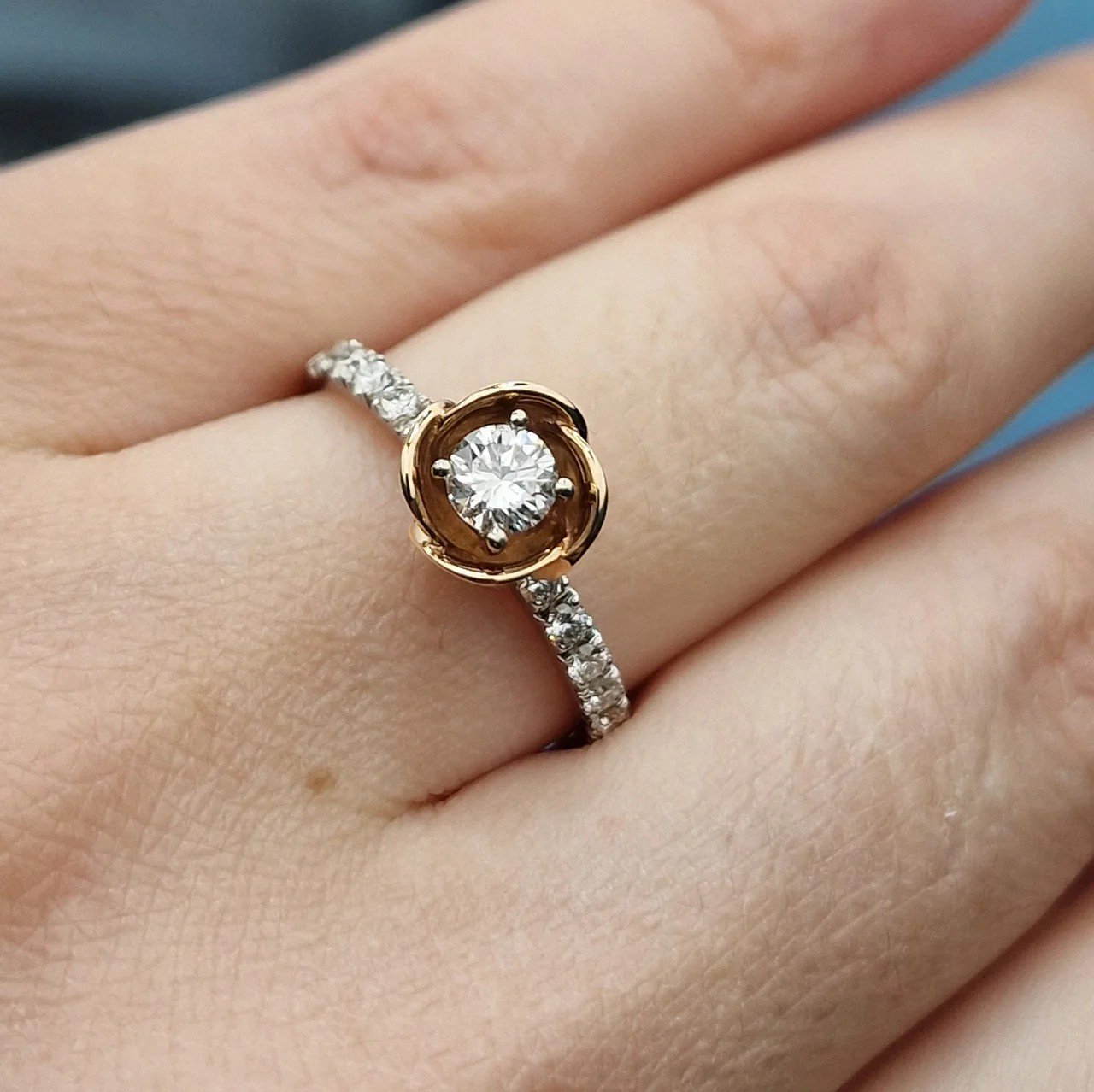 Кольцо Deimantas 106723907 3,33гр 0,68ct. купить,NaN