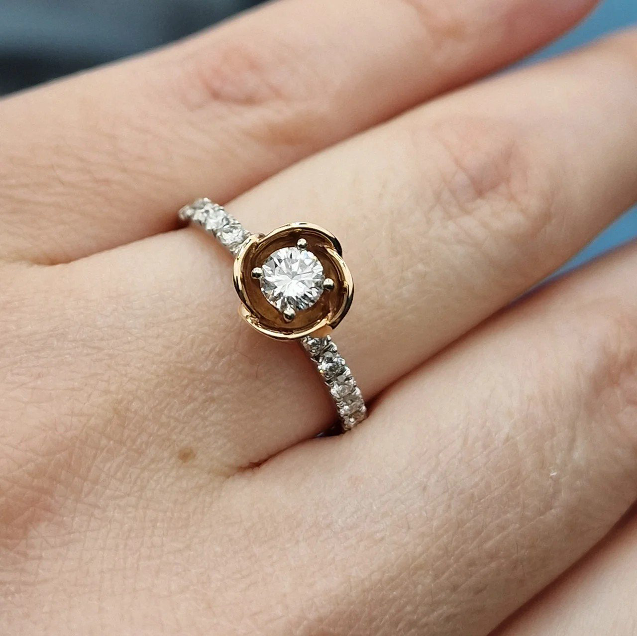 Кольцо Deimantas 106723907 3,33гр 0,68ct. купить,NaN