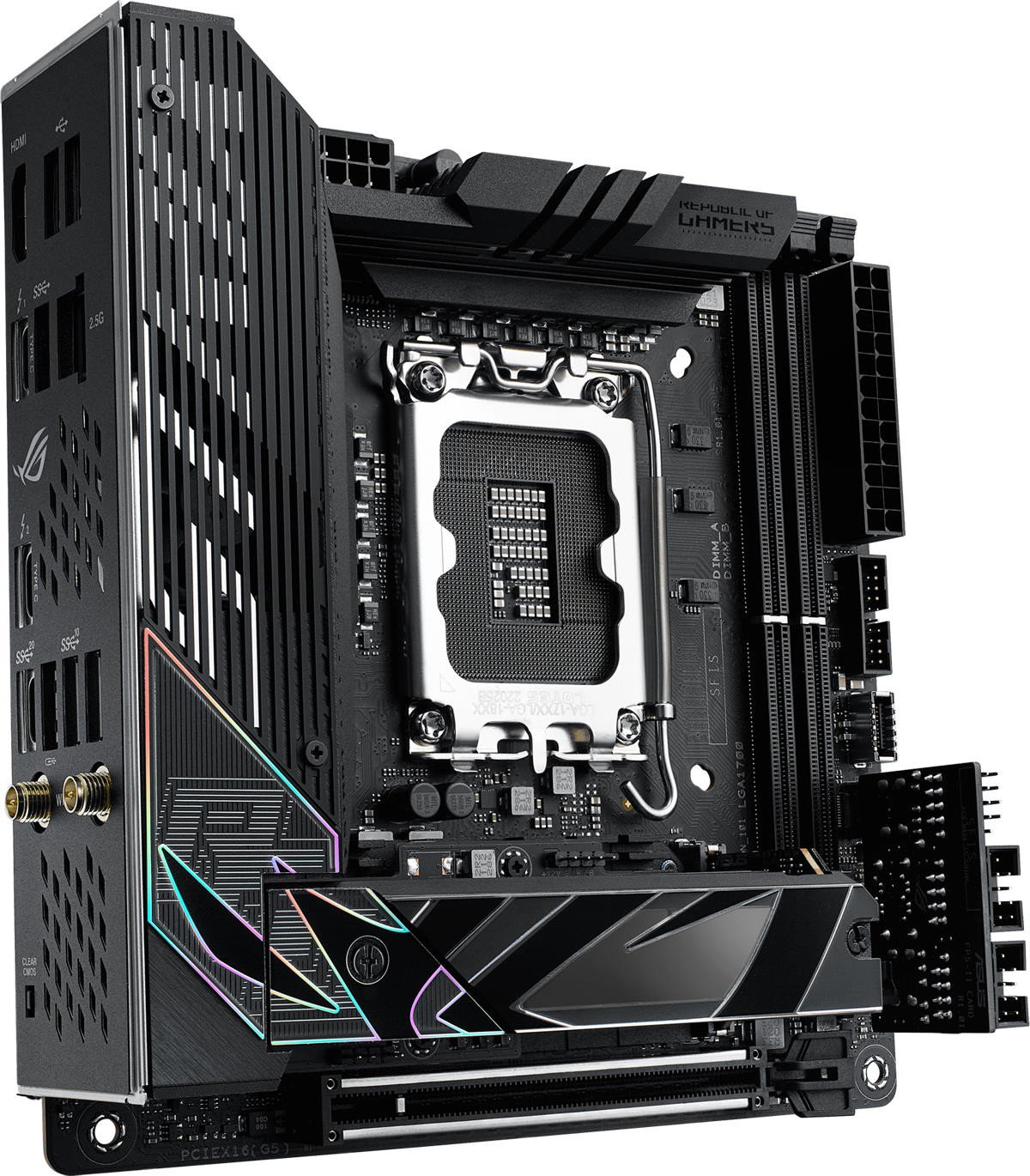 Материнская плата Asus ROG STRIX Z790-I Gaming WIFI - ForteMarket Материнская плата Asus ROG STRIX Z790-I Gaming WIFI купить,0