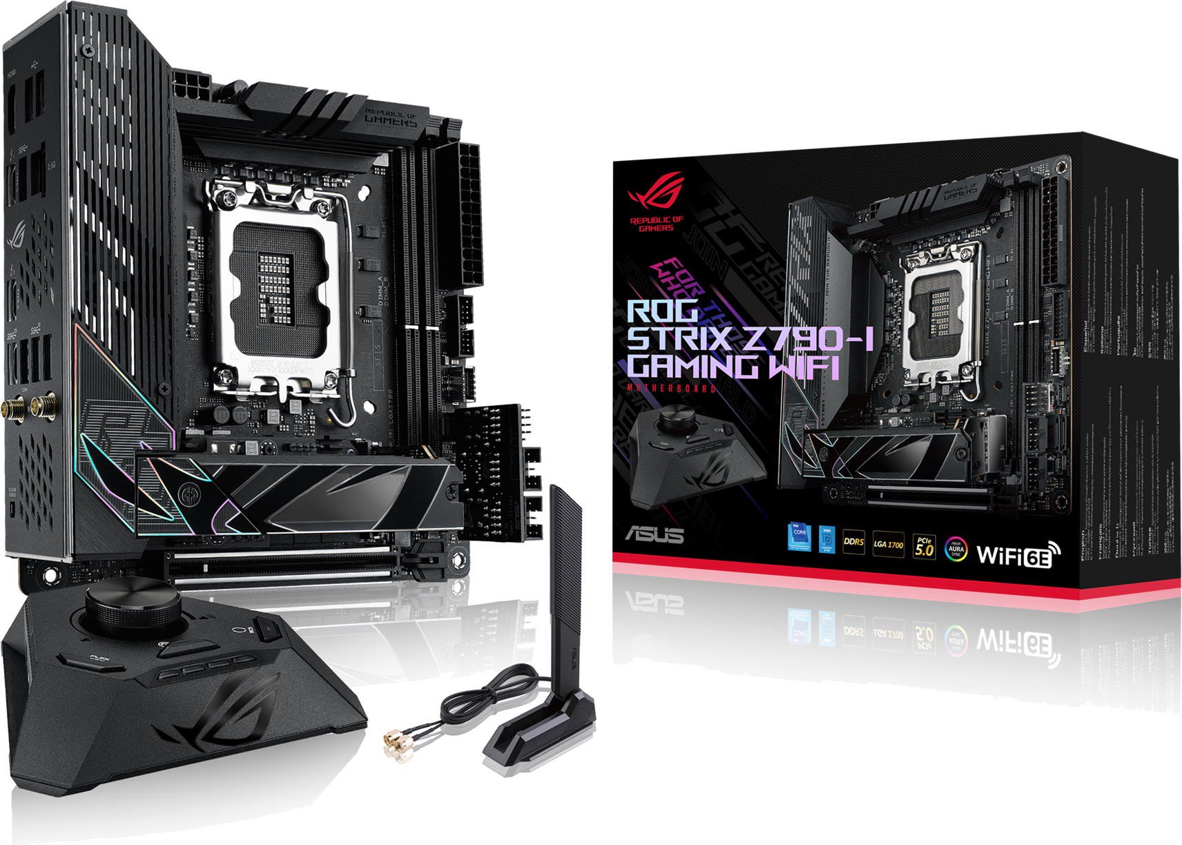 Материнская плата Asus ROG STRIX Z790-I Gaming WIFI - ForteMarket Материнская плата Asus ROG STRIX Z790-I Gaming WIFI купить,0