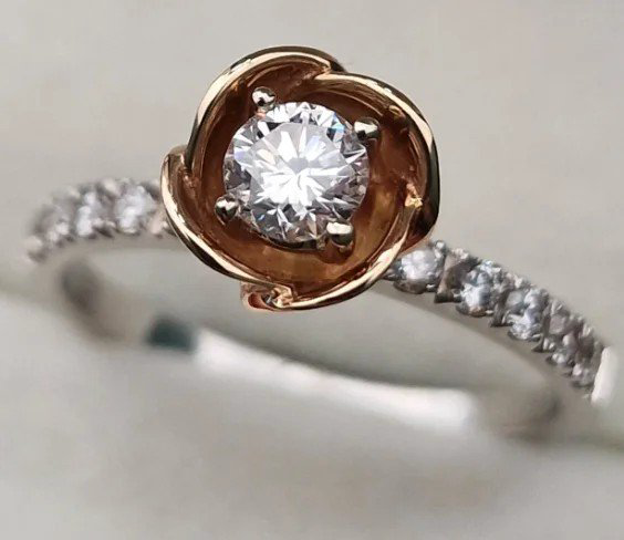Комплект Deimantas 106737733 17р 0,68ct 0,7ct. купить,NaN