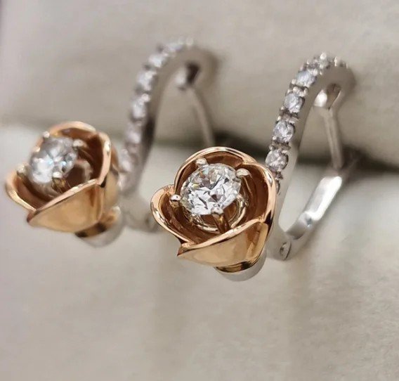 Комплект Deimantas 106737733 17р 0,68ct 0,7ct. купить,NaN
