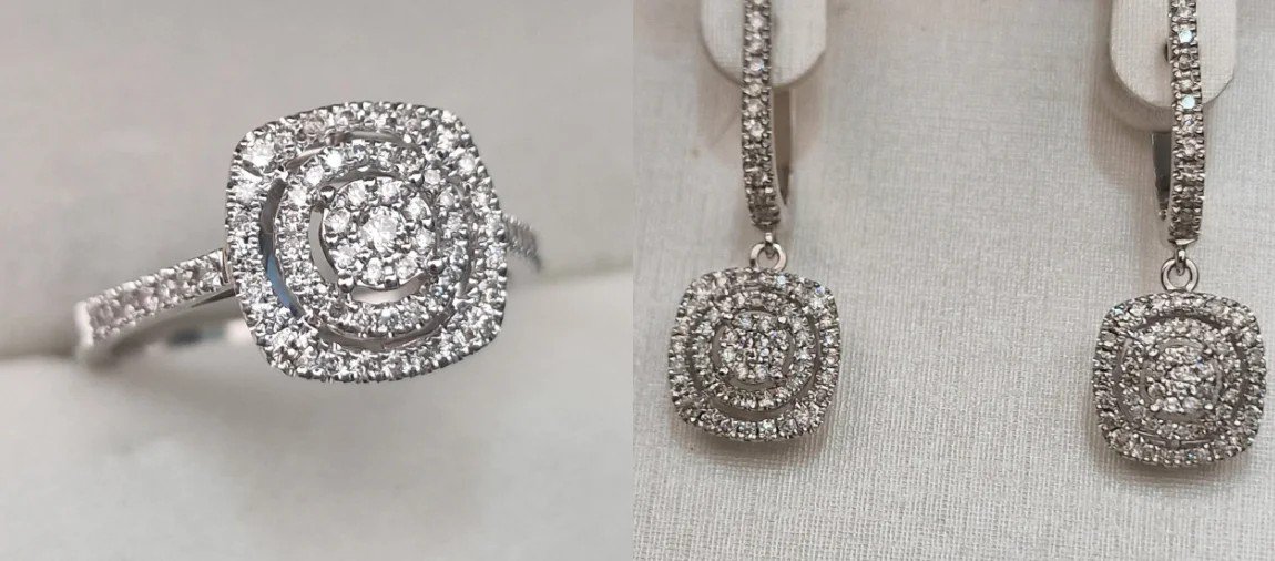 Комплект Deimantas 106621019 17р 0,41ct 0,90ct. купить,NaN
