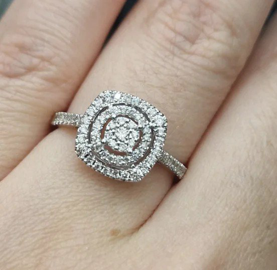 Комплект Deimantas 106621019 17р 0,41ct 0,90ct. купить,NaN