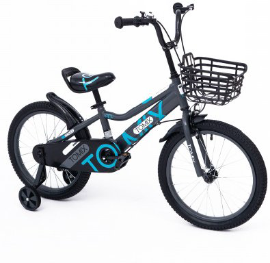 Велосипед  2 колесный Tomix  Junior Captain 14 серый купить,NaN