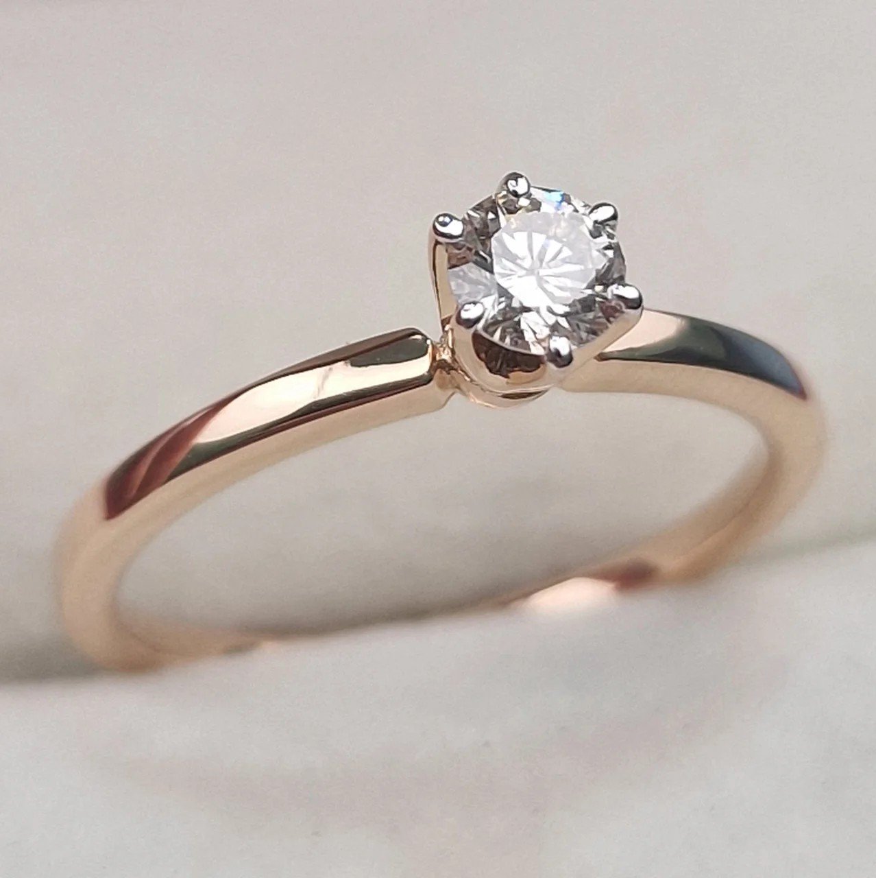 Кольцо Deimantas 106798270 16,5р 2,03гр 0,30ct. купить,NaN