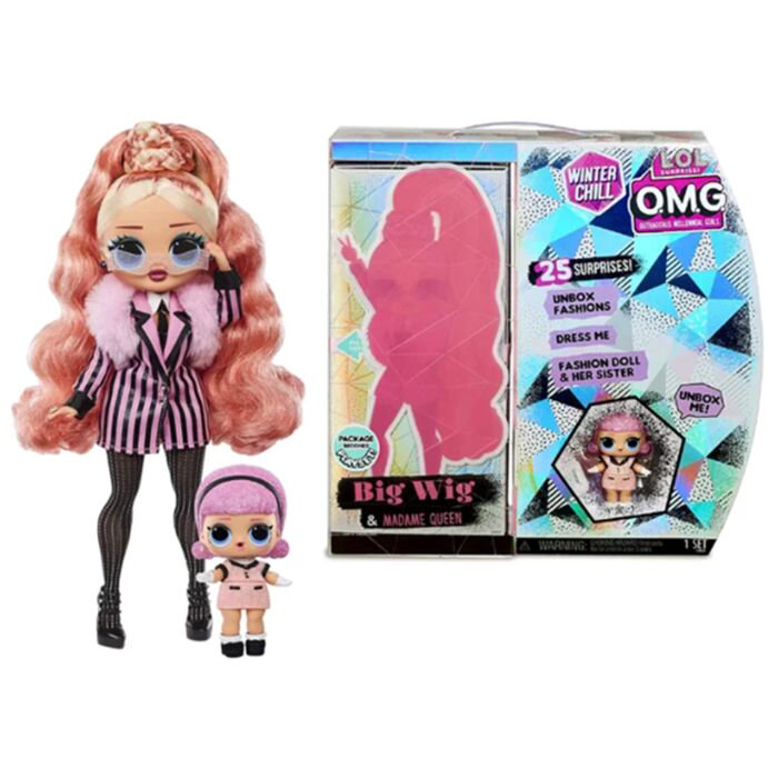 Кукла L.O.L. OMG Winter Chill Big Wig and Madame Queen купить,NaN