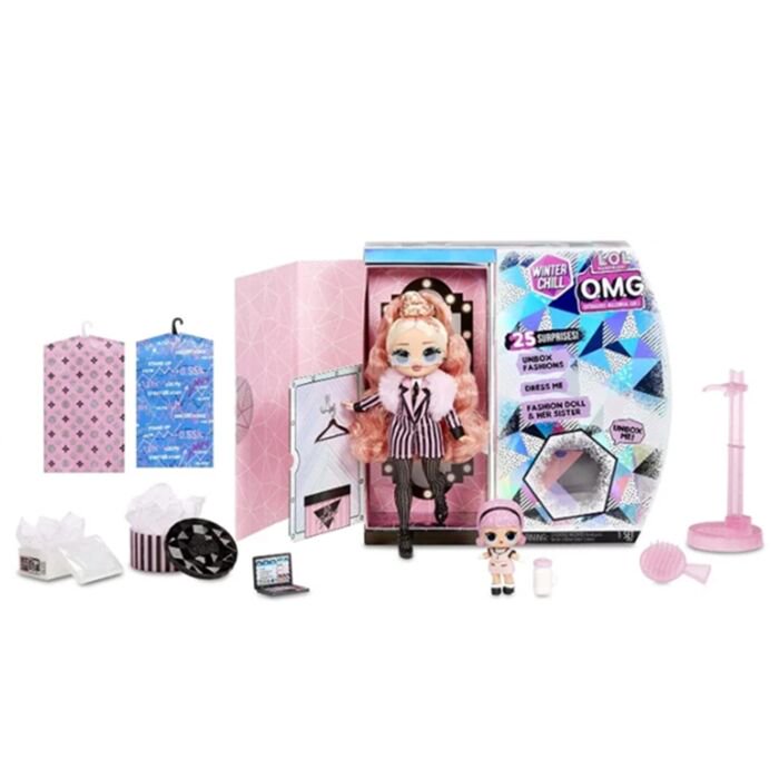 Кукла L.O.L. OMG Winter Chill Big Wig and Madame Queen купить,NaN