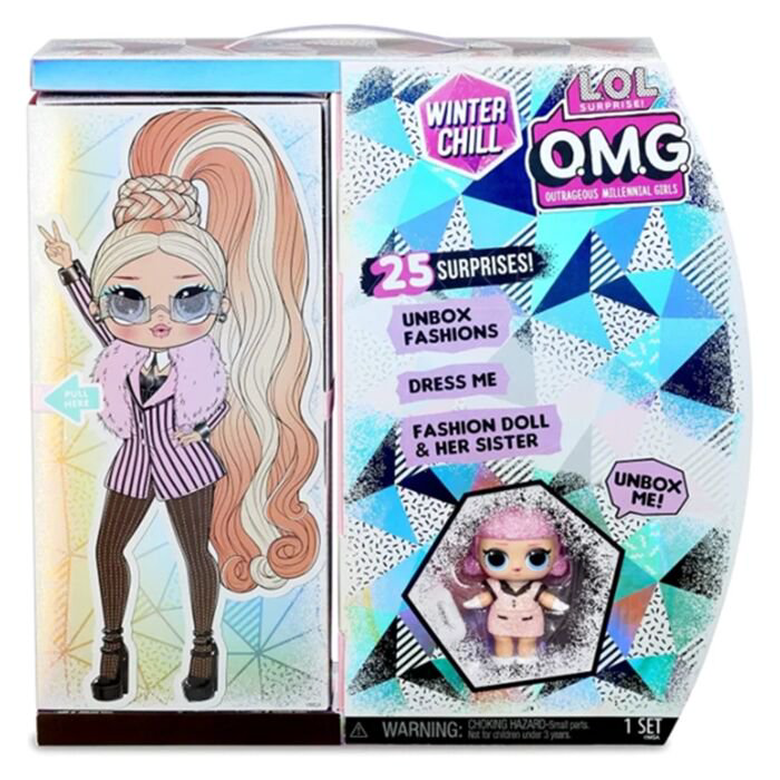 Кукла L.O.L. OMG Winter Chill Big Wig and Madame Queen купить,NaN