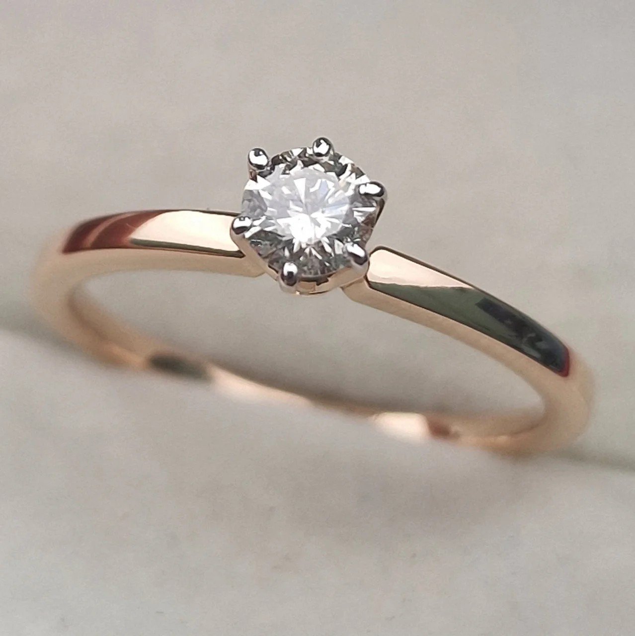 Кольцо Deimantas 106798270 16,5р 2,03гр 0,30ct. купить,NaN