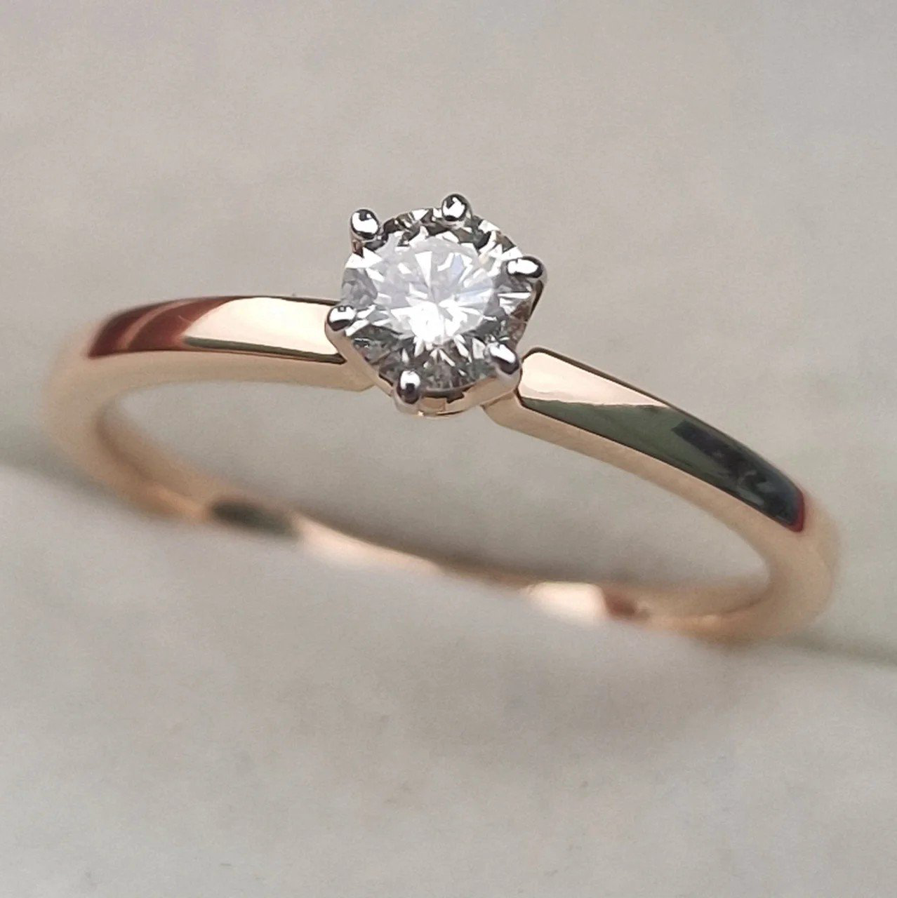 Кольцо Deimantas 106798270 16,5р 2,03гр 0,30ct. купить,NaN