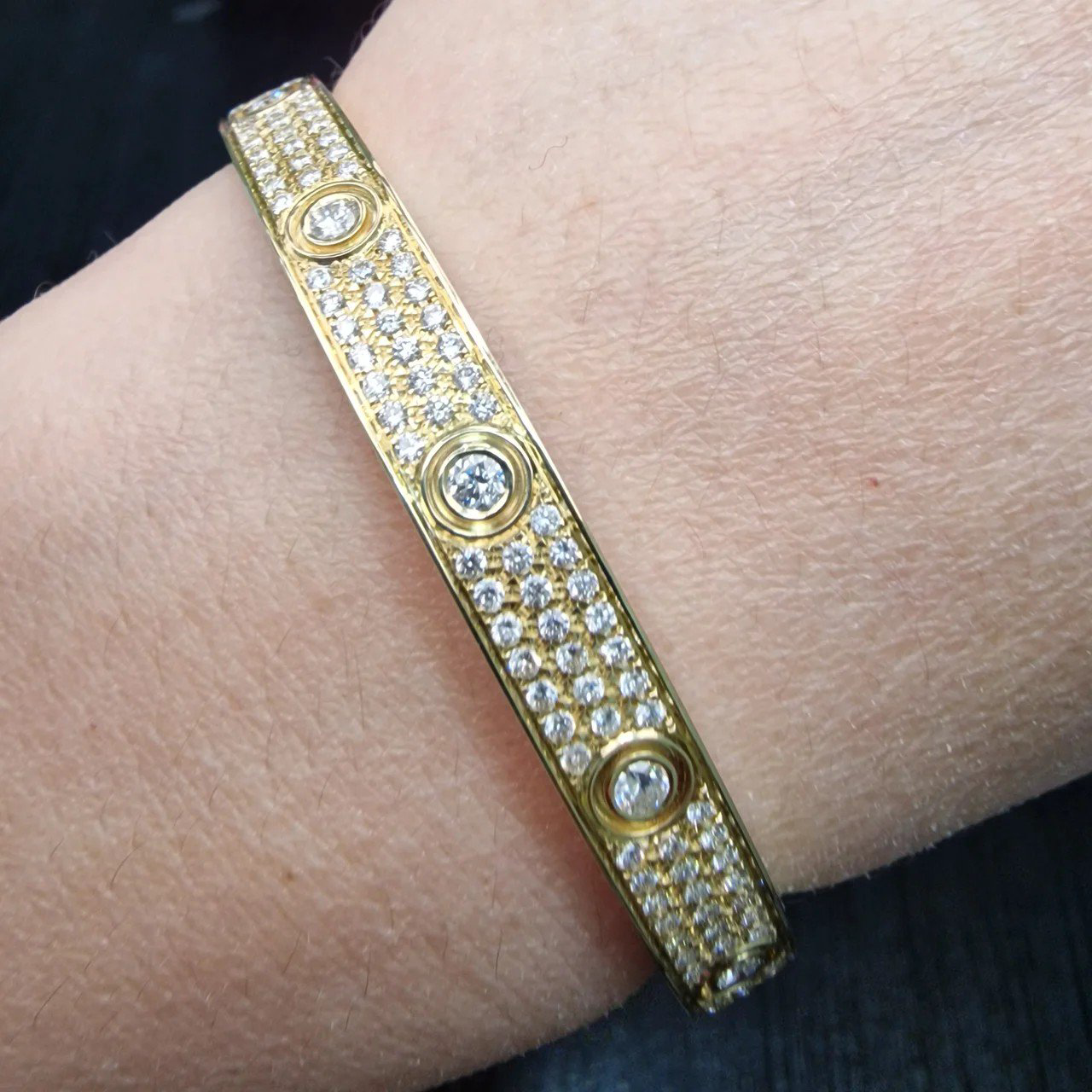 Браслет Deimantas 106723994 18р 38,58гр 3,36ct. купить,NaN