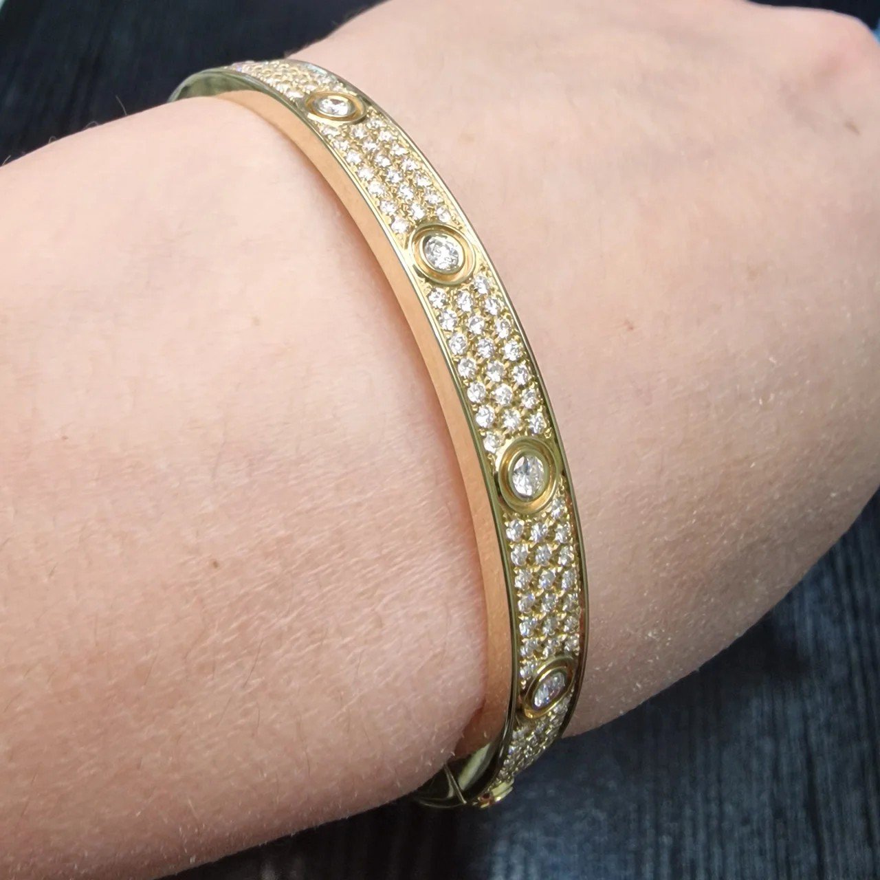 Браслет Deimantas 106723994 18р 38,58гр 3,36ct. купить,NaN