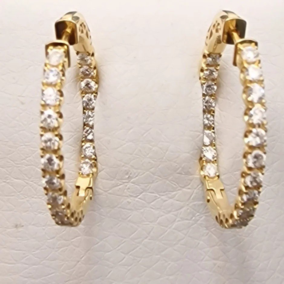 Серьги Deimantas 106724088 9,06гр 1,78ct. купить,NaN