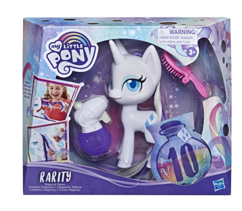 Игровой набор Hasbro My Little Pony Рарити с волшебной гривой E91045L0 купить,NaN