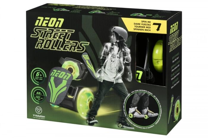Ролики-пяточные NEON Street Roller зеленые купить,NaN