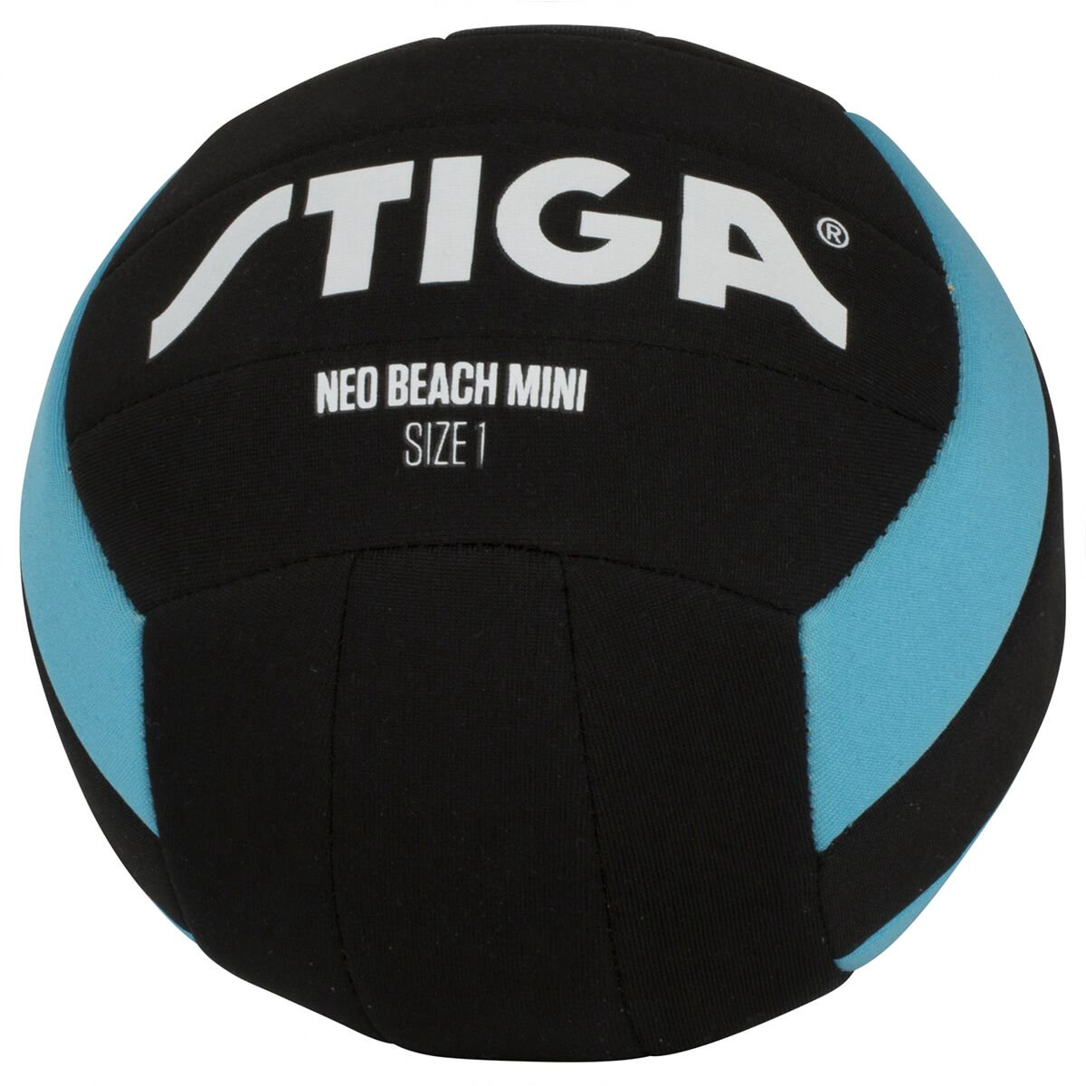 Мяч волейбольный Stiga Neo Beach 1 черно-бирюзовый купить,NaN