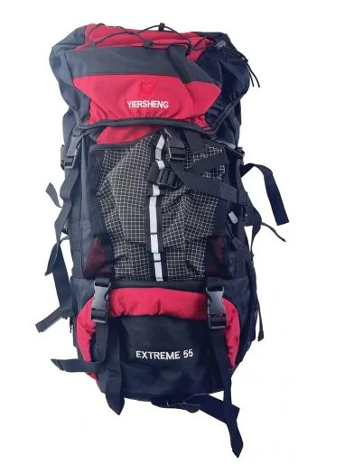 Рюкзак Yiersheng FX-8852 55L Black Red