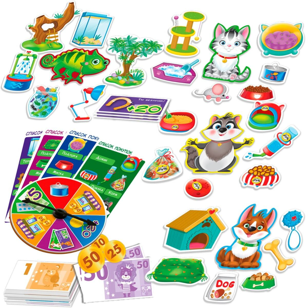 Настольная игра Vladi Toys Домашние питомцы купить,NaN