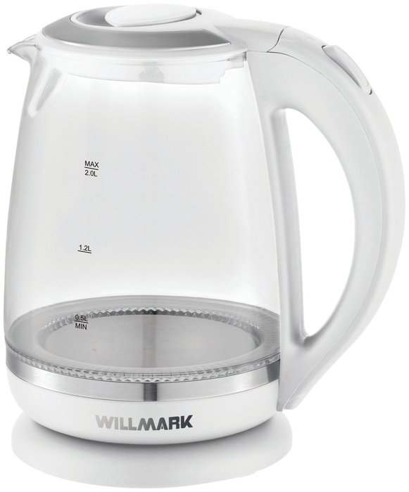 Электрочайник Willmark WEK-2005G 2л белый