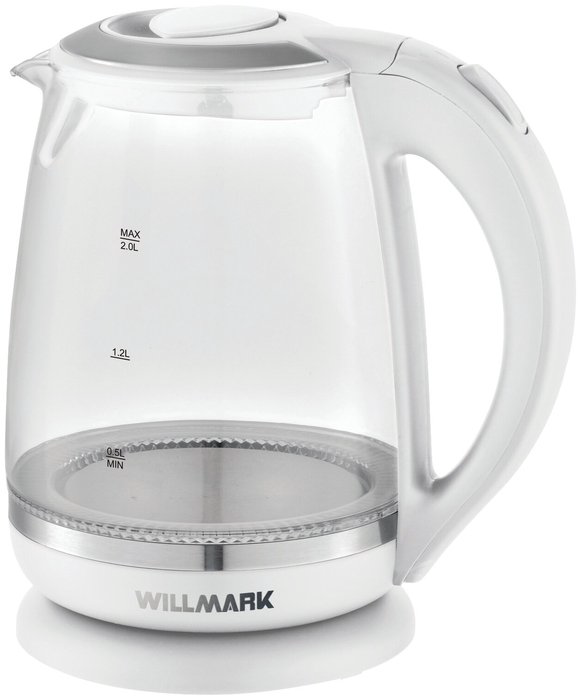 Электрочайник Willmark WEK-2005G 2л белый