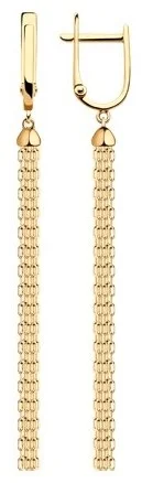 Серьги Diamant 51-121-00358-1 2.64гр купить,307800