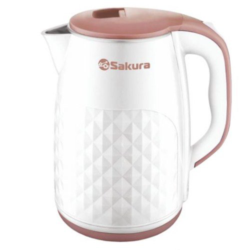  Электрочайник Sakura SA-2165WBG 2.5л белый купить,NaN