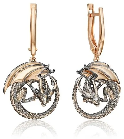 Серьги Platina 02-5293-00-000-1110 Tan 6.38гр купить,NaN