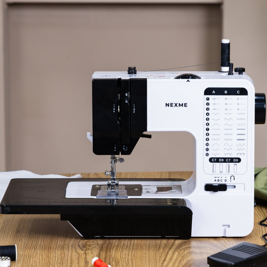 Швейная машина NEXME SM-738 белый, черный - ForteMarket Швейная машина NEXME SM-738 белый, черный купить,29990