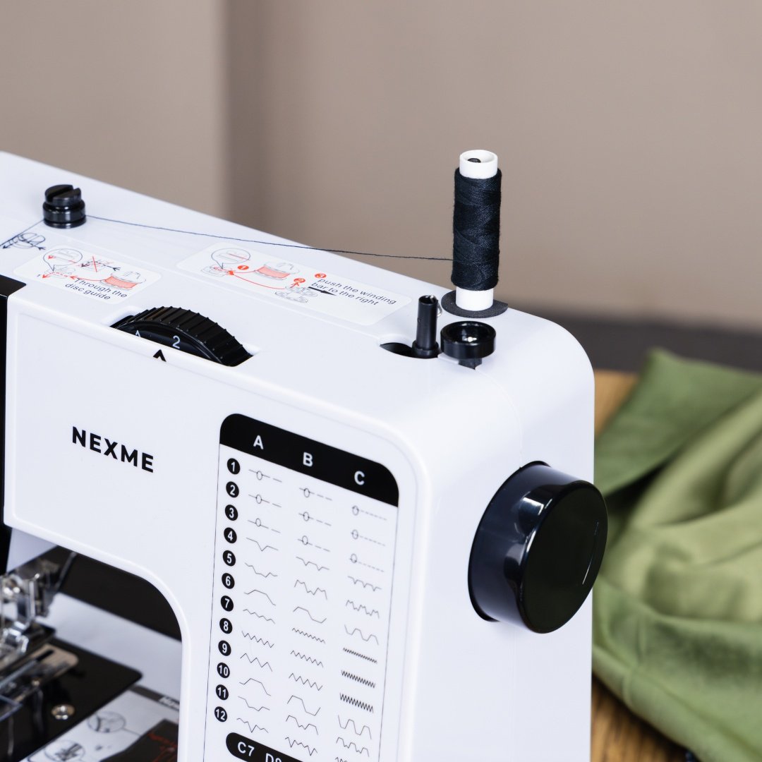 Швейная машина NEXME SM-738 белый, черный - ForteMarket Швейная машина NEXME SM-738 белый, черный купить,29990