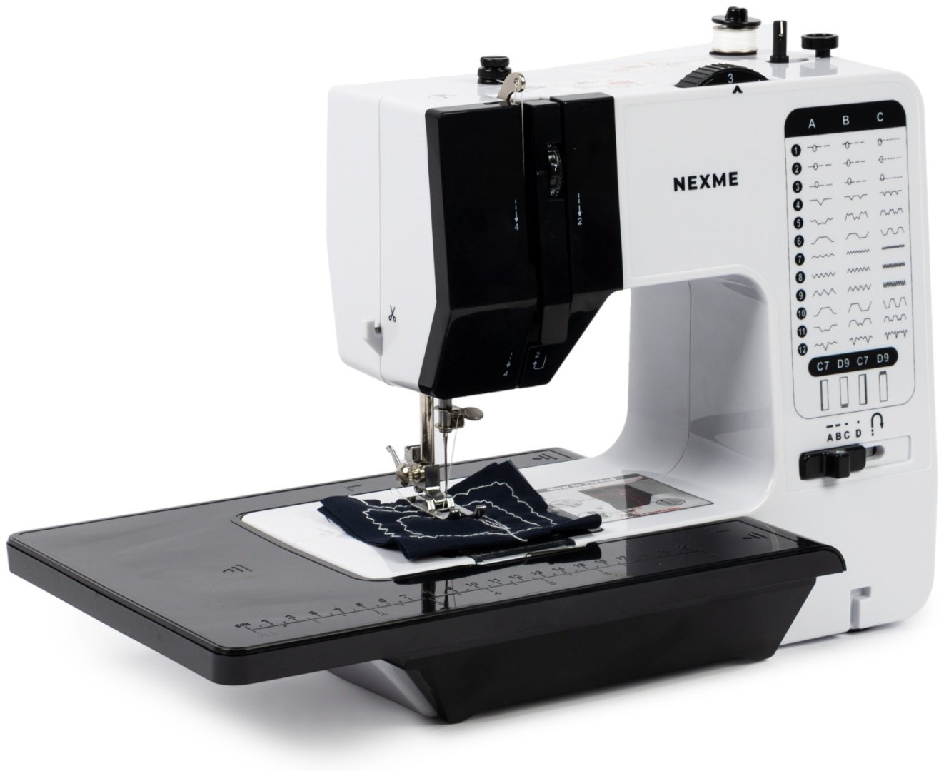 Швейная машина NEXME SM-738 белый, черный - ForteMarket Швейная машина NEXME SM-738 белый, черный купить,29990