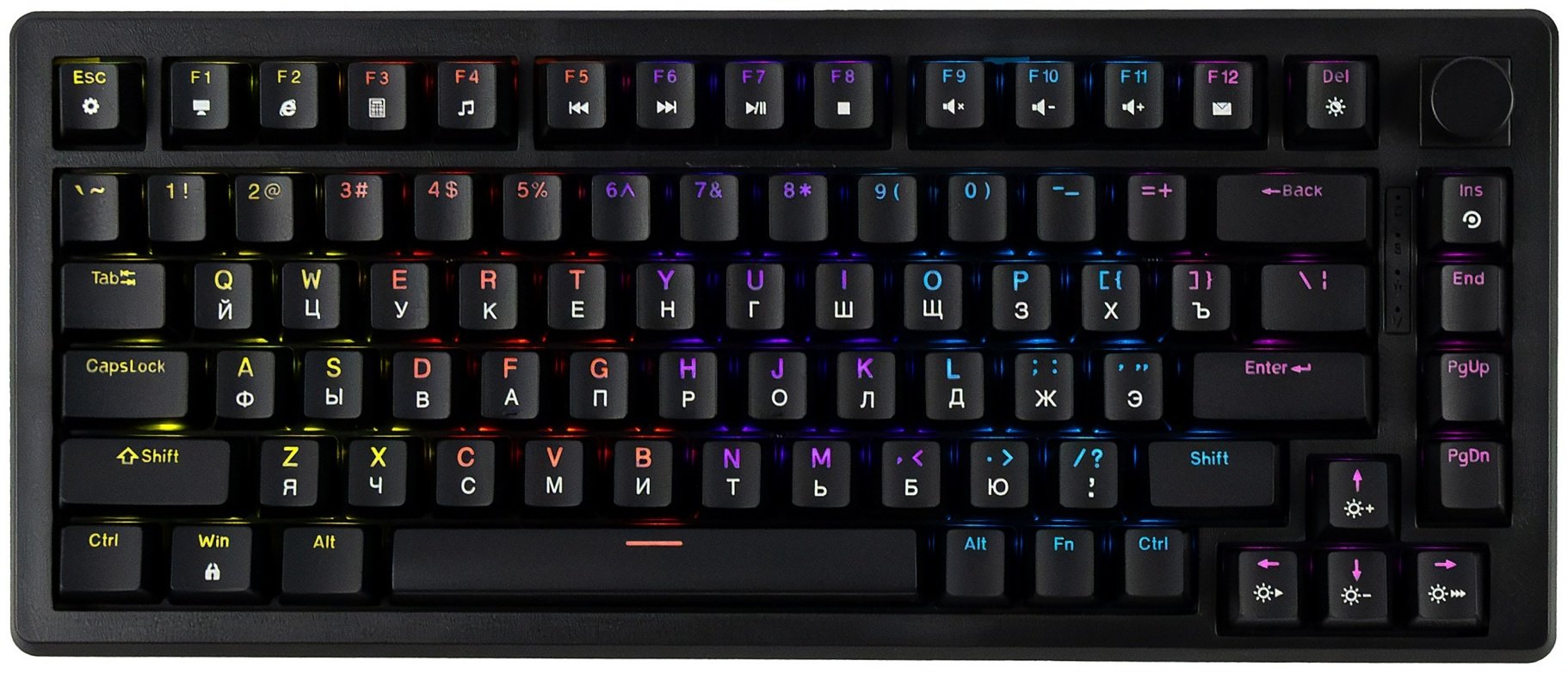 Клавиатура XTREON XT75 черный - ForteMarket Клавиатура XTREON XT75 черный купить,9990