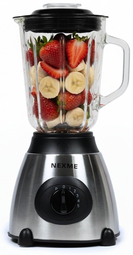 Блендер NEXME SB-66 стальной купить,13990