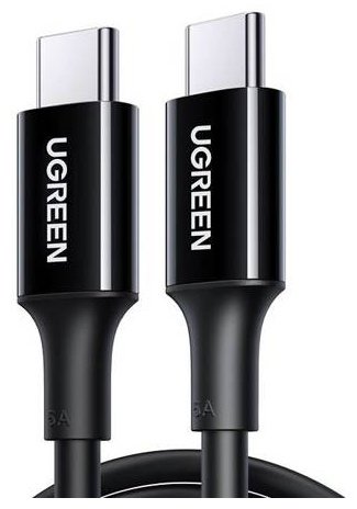 Кабель Ugreen USB TypeC (M), 2 м, Кабель USB-C 2.0 US300 2m Black черный купить,NaN