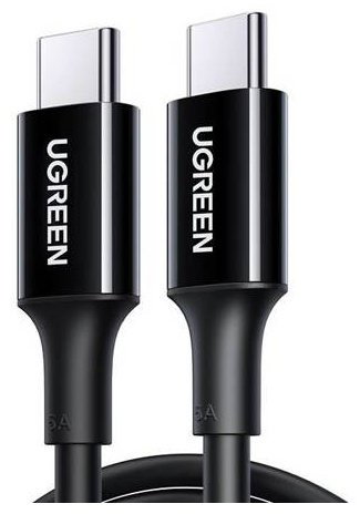 Кабель Ugreen USB TypeC (M), 2 м, Кабель USB-C 2.0 US300 2m Black черный купить,NaN