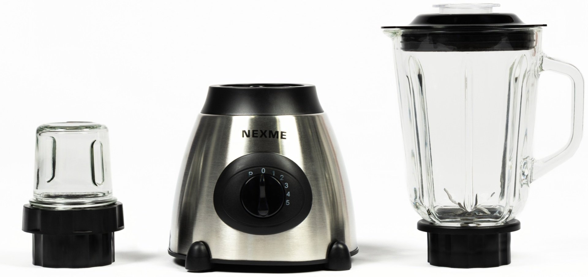 Блендер NEXME SB-66 стальной