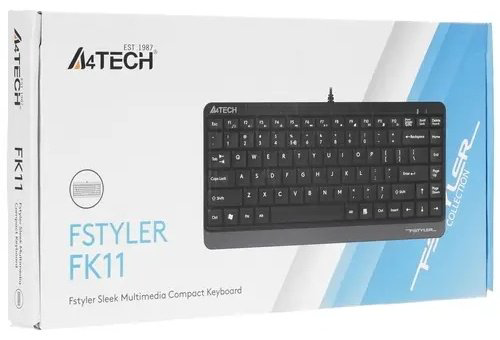 Клавиатура A4Tech Fstyler FK11 черный - ForteMarket Клавиатура A4Tech Fstyler FK11 черный купить,6439
