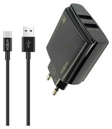 Зарядное устройство Moxom MX-HC20 20W Black